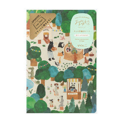 Midori yuru Log Dot Cuadriculado Note — foto 1