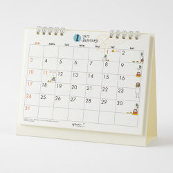 Midori Calendario de mesa anillo M Señor — foto 1