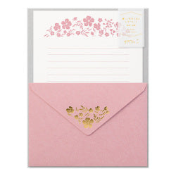 Midori Conjunto de Cartas con Sobre de Flores Pequeñas — foto 1