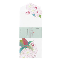 Midori Carpeta de seda con flor de cerezo — foto 1