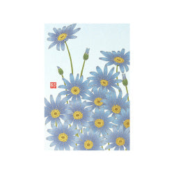 Midori Tarjeta postal diente de león azul — foto 1