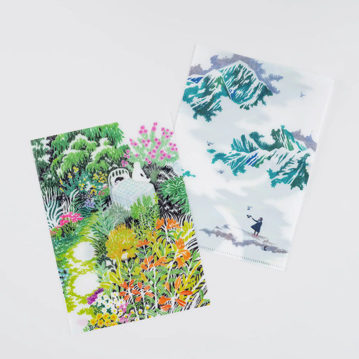 Papelería y accesorios iyo okumi — Hobonichi Clear Folder Set of 2 for A5 Size — foto 1