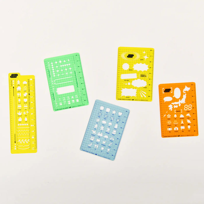 Papelería y accesorios Hobonichi — Esténciles Hobonichi — foto 1