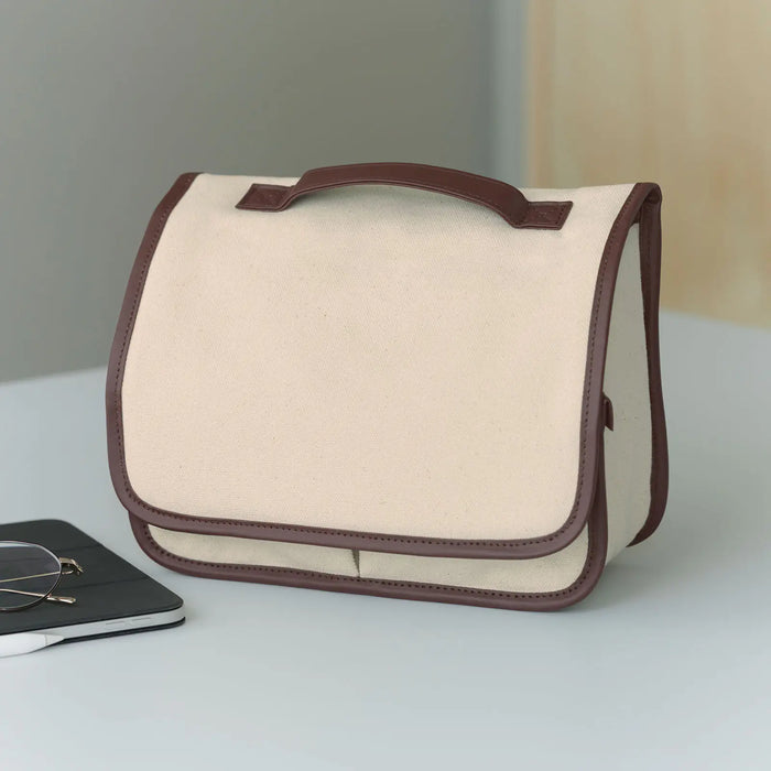 Papelería y accesorios Hobonichi — Stappo (Canvas: Ivory Brown) — foto 1