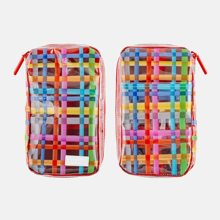 Organizador Clear Plaid — Small Drawer Pouch — foto 7