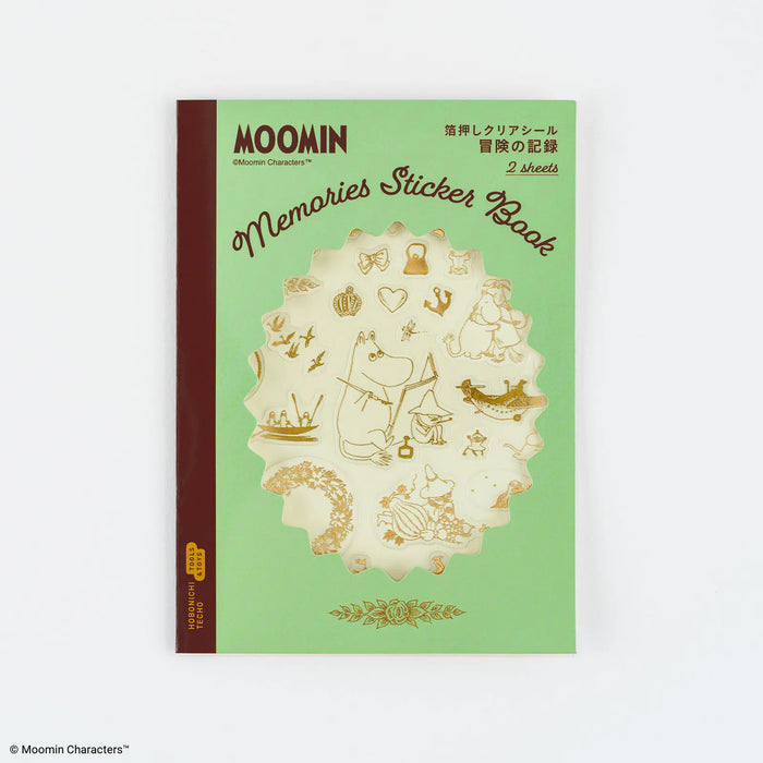 Calcomanías Moomin Foil-Stamped Clear Stickers — foto 1