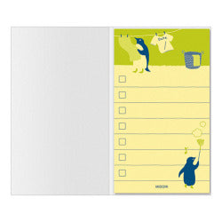 Midori Notas adhesivas con diseño de pingüino — foto 2