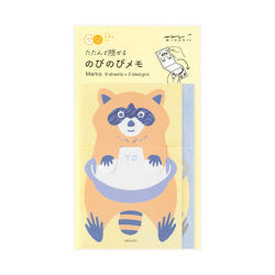Midori Memoriales plegables con diseño de mapache — foto 1