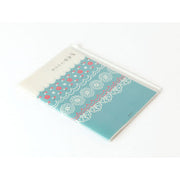 Midori Cuaderno de gestión financiera mensual con estampado de encaje — foto 7