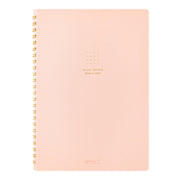 Midori Cuaderno de anillas con puntos rosa — foto 1