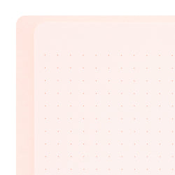 Midori Cuaderno de anillas con puntos rosa — foto 4
