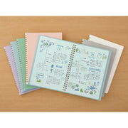 Midori Cuaderno de anillas con puntos rosa — foto 7