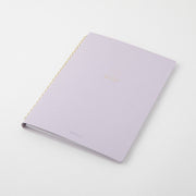 Midori Cuaderno de anillas con puntos de color púrpura — foto 2