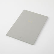 Midori Cuaderno de papel de colores con cuadriculación de puntos Gris — foto 2