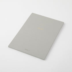 Midori Cuaderno de papel de colores con cuadriculación de puntos Gris — foto 2