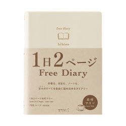 Midori hibino Diario Libre A6 Beige — foto 1