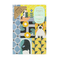 Midori yuru Log Cuaderno de Puntos con Diseño de Gatos — foto 1