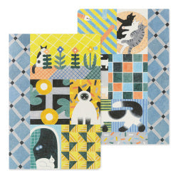 Midori yuru Log Cuaderno de Puntos con Diseño de Gatos — foto 2