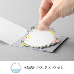 Midori Tarjeta de nota con corte en relieve de encaje — foto 5