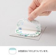 Midori papel de nota con flores de campo — foto 5