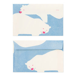 Midori kimagure sobre con oso polar — foto 2