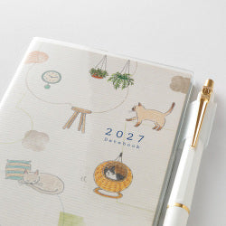 Midori Diario de Bolsillo Slim Gatos — foto 4