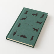 Midori Diario de estilo libro gatos verdes — foto 3