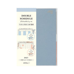 Midori agenda Double Schedule B6 2027 — To Do, celeste — foto 2