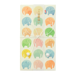 Midori Tarjeta de felicitación acuarela elefante — foto 1
