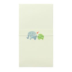 Midori Tarjeta de felicitación acuarela elefante — foto 2