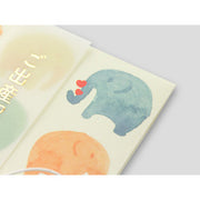 Midori Tarjeta de felicitación acuarela elefante — foto 4