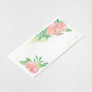 Midori Bolsa de regalo transparente con ramo de flores rosadas — foto 3