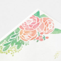 Midori Bolsa de regalo transparente con ramo de flores rosadas — foto 4