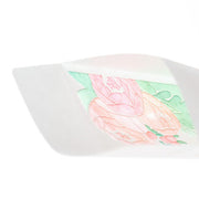 Midori Bolsa de regalo transparente con ramo de flores rosadas — foto 5