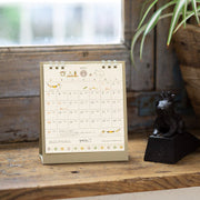 Midori Calendario de escritorio anillado S gatos — foto 6