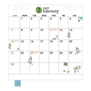 Midori Calendario de mesa anillo S Oji-san — foto 3