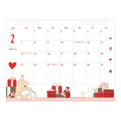 Midori Calendario de mesa con perros — foto 3