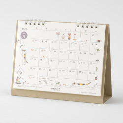 Midori Calendario de mesa con gatos — foto 1