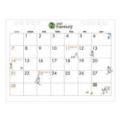 Midori Calendario de mesa anillo M Señor — foto 3