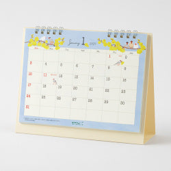 Midori Calendario de Escritorio con Pájaros — foto 1