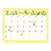 Midori Calendario de Escritorio con Pájaros — foto 3