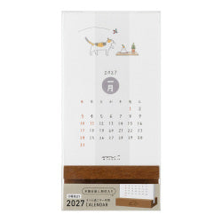 Midori Calendario de escritorio gato — foto 2