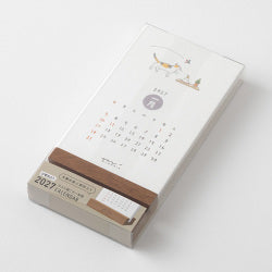Midori Calendario de escritorio gato — foto 3
