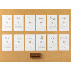 Midori Calendario de escritorio gato — foto 5