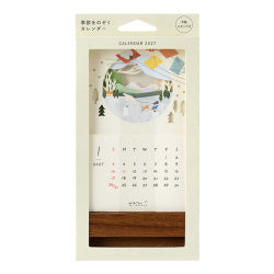 Midori Calendario de escritorio con paisajes — foto 3