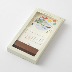 Midori Calendario de escritorio con paisajes — foto 2