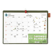 Midori Calendario de escritorio A4 con diseño de señor mayor — foto 2