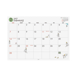 Midori Calendario de escritorio A4 con diseño de señor mayor — foto 3
