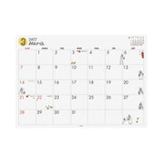 Midori Calendario de escritorio A4 con diseño de señor mayor — foto 4