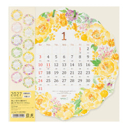 Midori Calendario Canty Time con Flores — foto 2